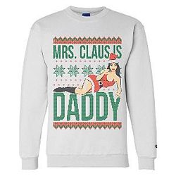 CHD Merch - Mrs Claus Is Daddy Ugly Sweater