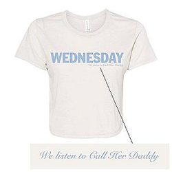 CHD Merch - Wednesday Cropped Tee