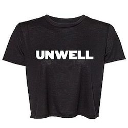 CHD Merch - Unwell Cropped Tee