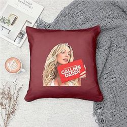 Red Promo Sign TTPM0901 Call Her Daddy Pillows