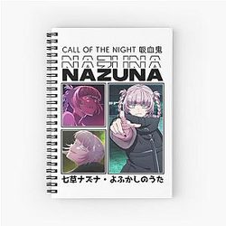 Call of the Night - Nazuna 눈 나선형 노트북