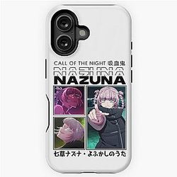 Call of the Night - Nazuna 눈 iPhone 거친 케이스