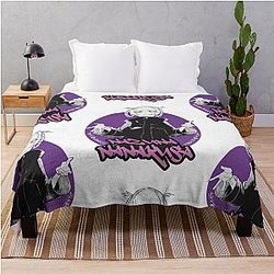 나즈나 난쿠사 call of the night 애니메이션 디자인 Throw Blanket