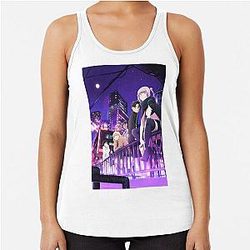 Call of the Night Racerback 탱크 탑