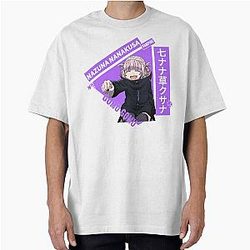 Call of the Night T-shirts - Kawaii Nazuna Oversized T-Shirt