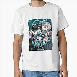Call of the Night T-shirts - Cartoon Japan Classic T-Shirt