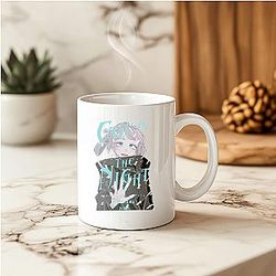 Rebellious Heart Under Neon Skies Call of the Night Mugs