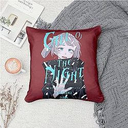 Rebellious Heart Under Neon Skies Call of the Night Pillows Cover