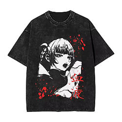 Bloodline Anime Graphic PTTT2907 Washed  Call of the Night T-Shirts