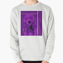 나즈나 난쿠사 call of the night 애니메이션 보라색 디자인 Pullover 스웨터