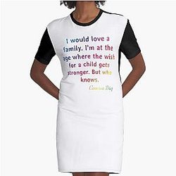 Cameron Diaz: I would love a family. I'm at the age where the wish for a child gets stronger. But who knows also the dress