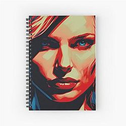 Cameron Diaz Vibrant Notebook