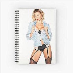 Cameron Diaz Spiral Notebook