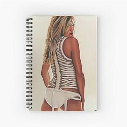 Cameron Diaz Spiral Notebook