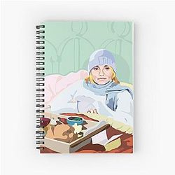 The Holiday Movie Cameron Diaz Spiral Notebook