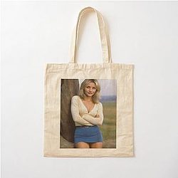 Cameron Diaz Cotton Tote Bag