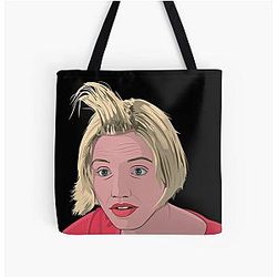 Cameron Diaz Funny Hairdo Tote Bag