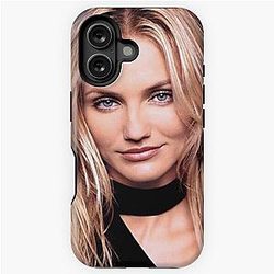 Cameron Diaz Poster iPhone Tough Case