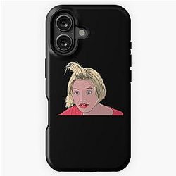Cameron Diaz iPhone Tough Case with Funny Hair