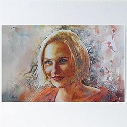 Cameron Diaz - Portrait Poster