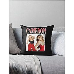 Cameron Diaz 90s Throw Pillow