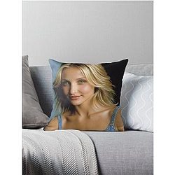 Cameron Diaz throw pillow
