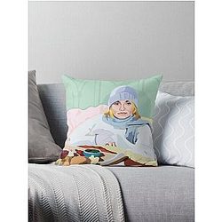 The Holiday Christmas Movie Cameron Diaz Throw Pillow