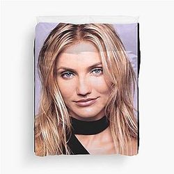 Cameron Diaz Poster Duvet Cover