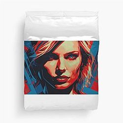 Cameron Diaz Vibrant Duvet Cover