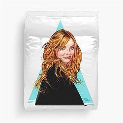 Cameron Diaz - An illustration by Paul Cemmick Duvet Cover 

becomes:

Cameron Diaz - An illustration by Paul Cemmick Cover