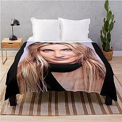 Cameron Diaz Poster Throw Blanket