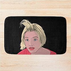 Cameron Diaz With Funny Bath Mat