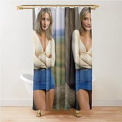 Cameron Diaz Shower Curtain