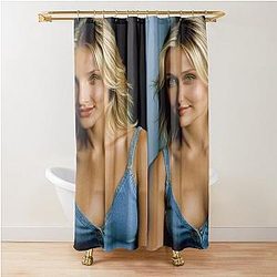 Cameron Diaz Shower Curtain