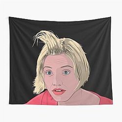 Cameron Diaz Funny Hairdo Tapestry
