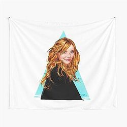 Cameron Diaz - An illustration by Paul Cemmick Tapestry