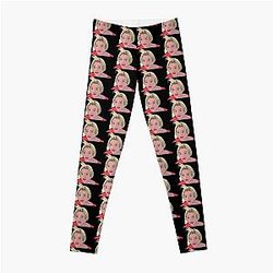 Cameron Diaz Funny Hairdo Leggings