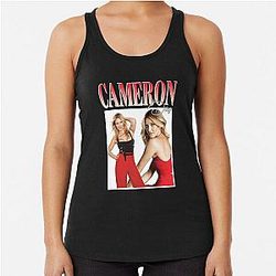 Cameron Diaz 90s Vintage Racerback Tank Top