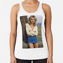 Cameron Diaz Racerback Tank Top
