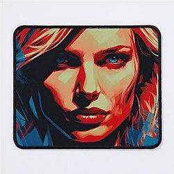 Cameron Diaz Vibrant Mouse Pad