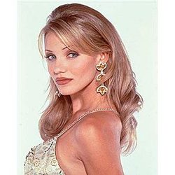 Cameron Diaz 12x18 inch Poster pose The Mask Medium Black