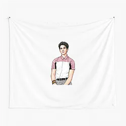 Cameron Boyce Wielding The Shield Cameron Boyce Tapestries