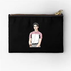 Cameron Boyce Wielding The Shield Cameron Boyce Zipper Pouches