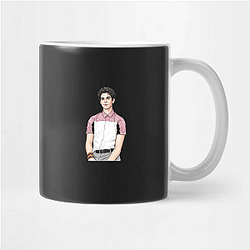 Cameron Boyce Wielding The Shield Cameron Boyce Mugs