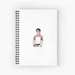 Cameron Boyce Wielding The Shield Cameron Boyce Notebook
