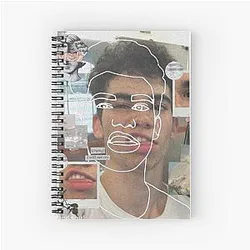 Cameron Boyce Fanart Spiral Notebook