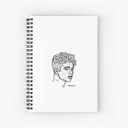 Cameron Boyce Spiral Notebook