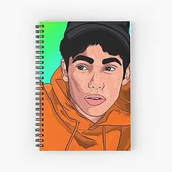 Cameron Boyce Spiral Notebook