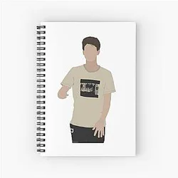 Cameron Boyce Spiral Notebook