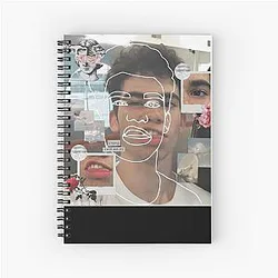 Cameron Boyce fan art notebook